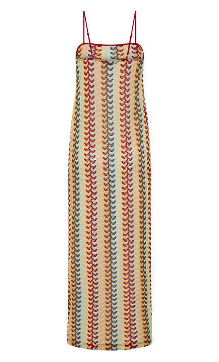 Robe longue Clara couleur cabana