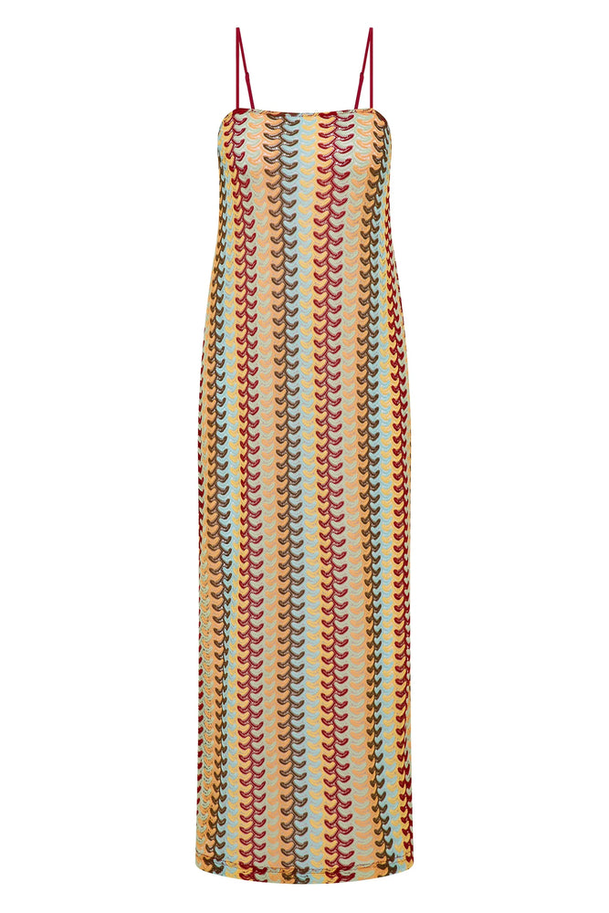 Robe longue Clara couleur cabana