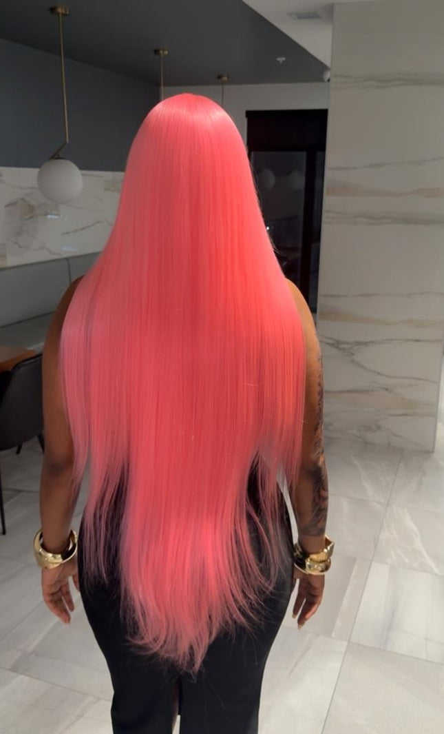 Perruque Blend Hair Rose