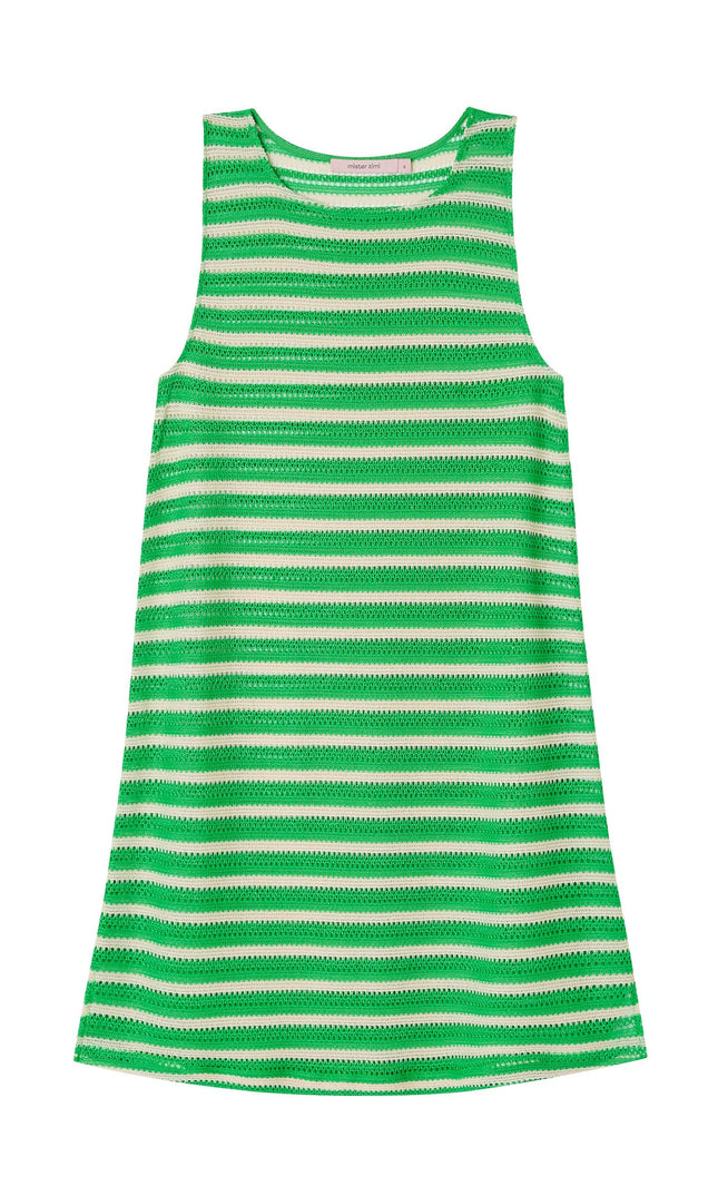 Poolside Mini Dress In Mint Mirage