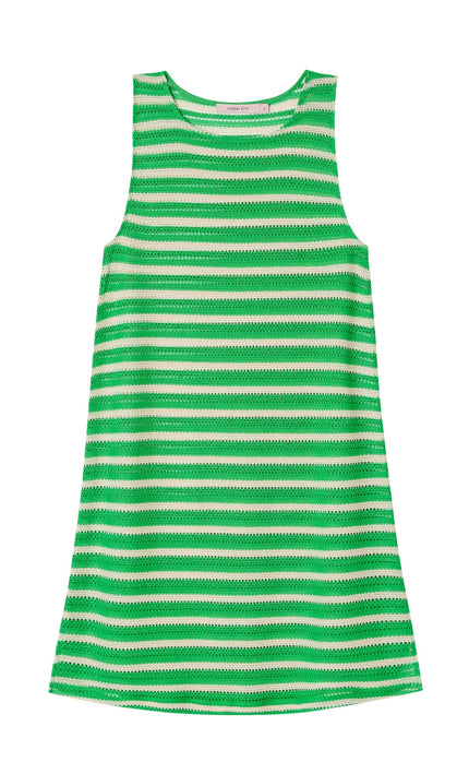 Poolside Mini Dress In Mint Mirage