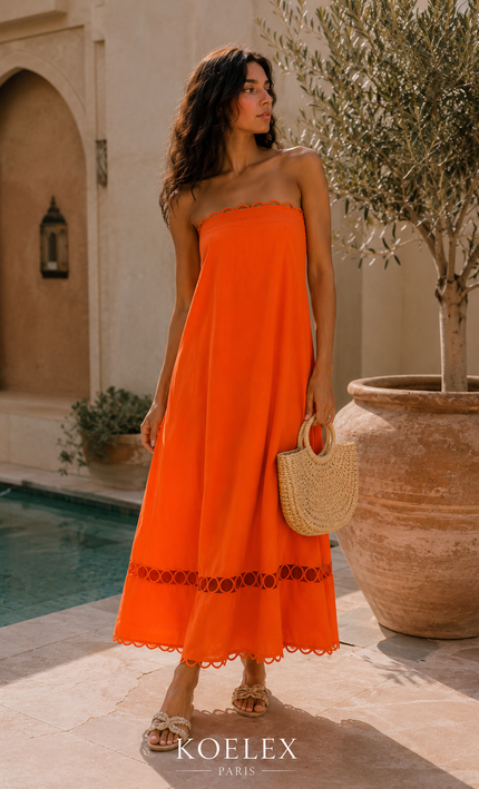 Robe Gina couleur Spritz